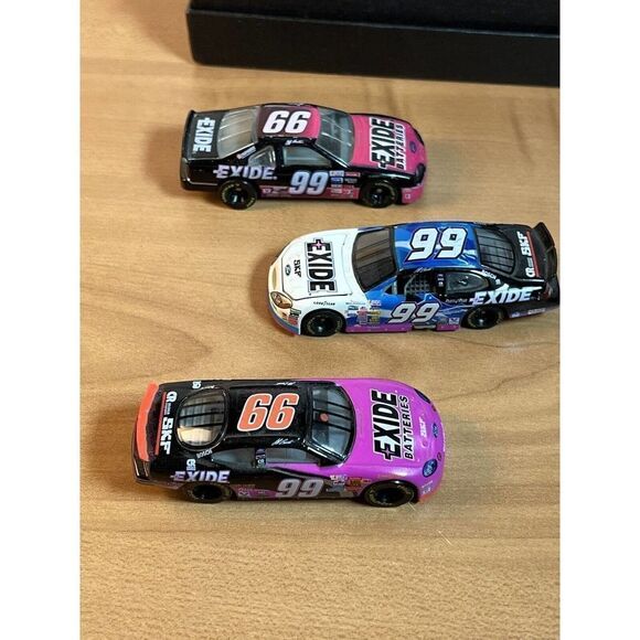 Vintage 3 2000 Jeff Burton #99 Exide Ford Taurus Racing Champion Cars - Picture 6 of 8